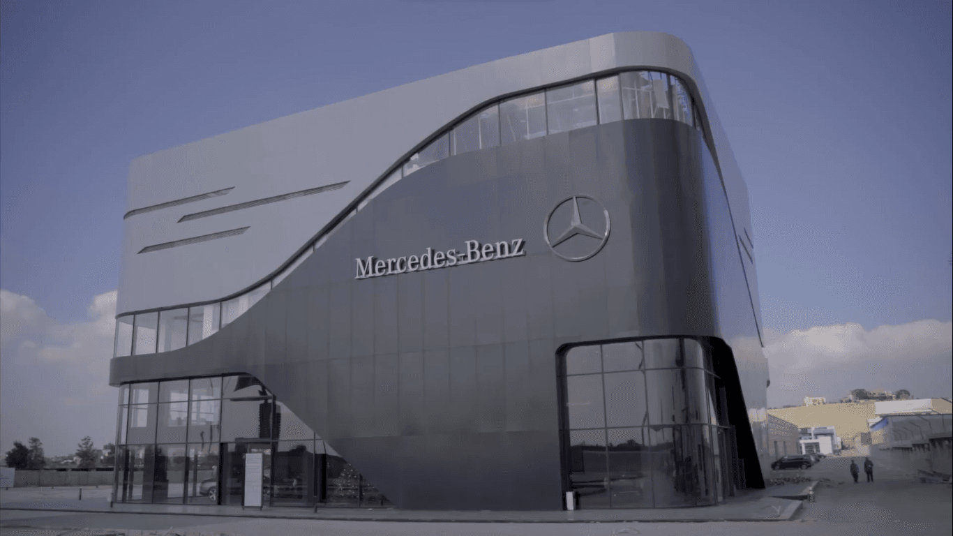 Implementation of Central Air Conditioning Systems at Mercedes Exhibition – Abu Ghali | Van Tech